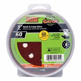 5-Inch 60-Grit Hook & Loop Sanding Disc Discount