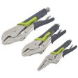 3-Pc. Locking Pliers Set Fashion