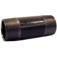 .5 x 72-In. Cut Steel Pipe, Black For Cheap