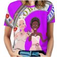 Women´s T-Shirt 3 GLOBAL FREEDOM UNITED© Women Anti Fascism & Racism USA Lilac Supply