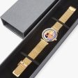 GLOBAL FREEDOM UNITED WOMEN GERMANY & TURKEY NEW PEACE New Stylish Ultra-Thin Quartz Watch (With Indicators) Hot on Sale