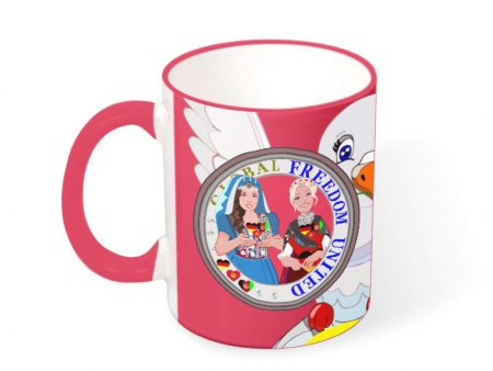 Cup Global Freedom United Women Afghanistan & Germany Old Peace Fashion