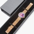 GLOBAL FREEDOM UNITED WOMEN ANTI FASICM & RACISM USA NEW PEACE New Stylish Ultra-Thin Quartz Watch (With Indicators) Fashion