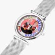 GLOBAL FREEDOM UNITED WOMEN GERMANY & SERBIA NEW PEACE New Stylish Ultra-Thin Quartz Watch (With Indicators) Hot on Sale