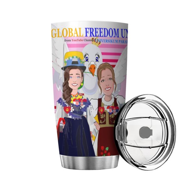 Tumbler Global Freedom United Women Croatia & Serbia Pink2 Online Sale