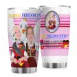 Tumbler GLOBAL FREEDOM UNITED© Women Serbia & Germany Pink2 For Sale