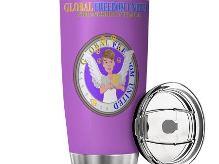 Tumbler Global Freedom United Men Angel Of Peace Lilac Online Hot Sale