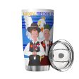 Tumbler GLOBAL FREEDOM UNITED© Men Hungary & Serbia Deep Blue Hot on Sale