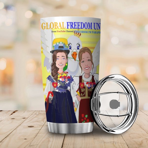 Tumbler Global Freedom United Women Croatia & Serbia Yellow Online Sale