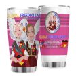 Tumbler GLOBAL FREEDOM UNITED© Women Serbia & Germany Pink1 Cheap