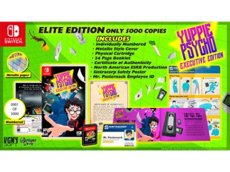 Yuppie Psycho: Executive Edition (Elite Edition) - Switch Hot on Sale