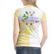 Women´s T-shirt 1 GLOBAL FREEDOM UNITED© Women French & Russia Yellow Cheap