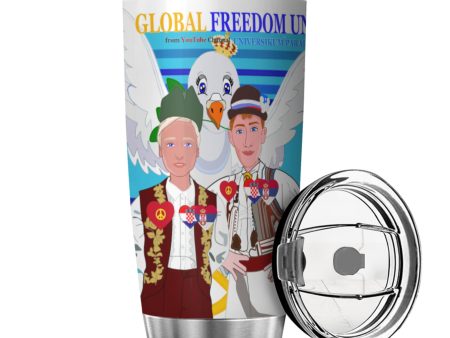 Tumbler Global Freedom United Men Croatia & Serbia Blue Discount