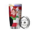 Tumbler Global Freedom United Women Kuwait & Usa Old Peace Red Online Hot Sale