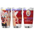 Tumbler Global Freedom United Women Germany & Turkey Old Peace Red Fashion