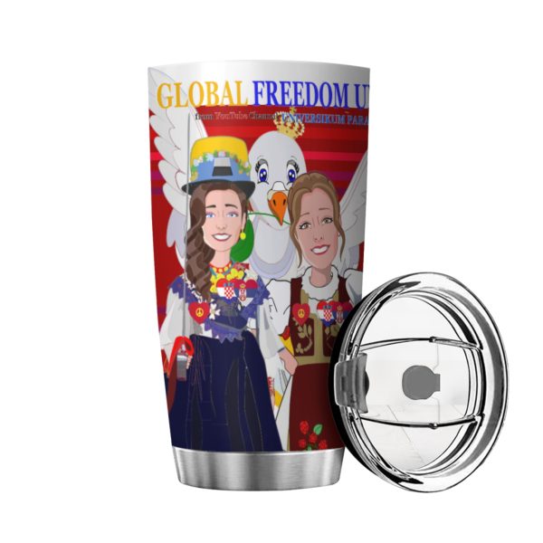 Tumbler Global Freedom United Women Croatia & Serbia Red Hot on Sale