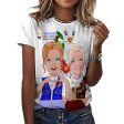 Women´s T-shirt 2 GLOBAL FREEDOM UNITED© Women Albania & Serbia BIG Sale