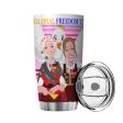 Tumbler GLOBAL FREEDOM UNITED© Women Serbia & Germany Pink2 For Sale