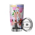 Tumbler GLOBAL FREEDOM UNITED© Women Israel & Germany Pink Online Sale