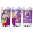 Tumbler GLOBAL FREEDOM UNITED© Men Iran & USA  Lilac on Sale