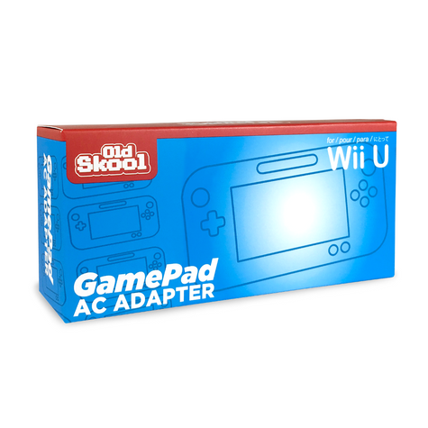 Wii U Gamepad AC Adapter - Old Skool Cheap