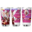 Tumbler GLOBAL FREEDOM UNITED© Women Serbia & Germany Pink1 Cheap