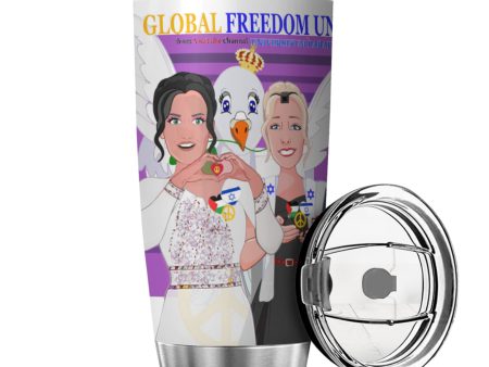 Tumbler Global Freedom United Women Palestina & Israel Lilac Online now