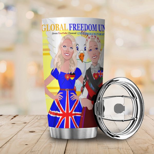 Tumbler Global Freedom United Women England & Germany Old Peace Yellow Online Hot Sale