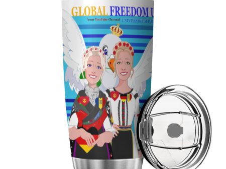 Tumbler Global Freedom United Women Romania & Germany Old Peace Blue Online