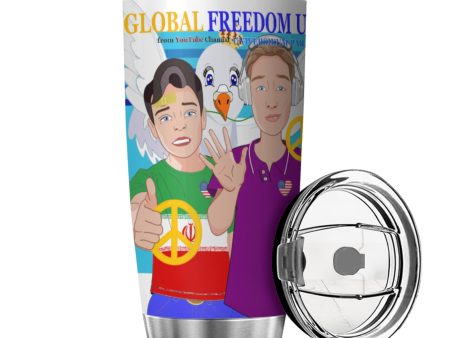 Tumbler GLOBAL FREEDOM UNITED© Men Iran & USA  Blue Online now