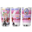 Tumbler GLOBAL FREEDOM UNITED© Women Israel & Germany Pink Online Sale