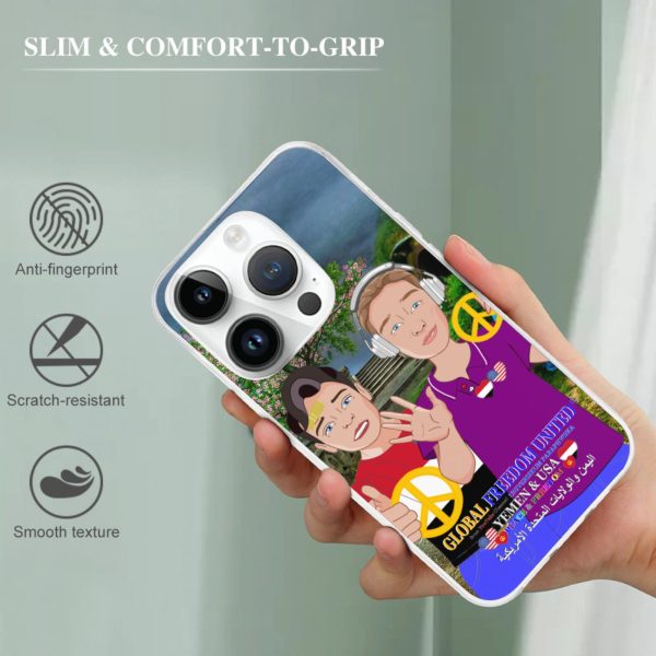 Mobile Phone Case GLOBAL FREEDOM UNITED© Men Yemen & USA Hot on Sale