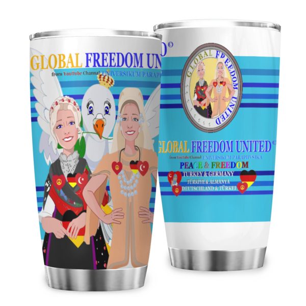 Tumbler Global Freedom United Women Germany & Turkey Old Peace Blue Online