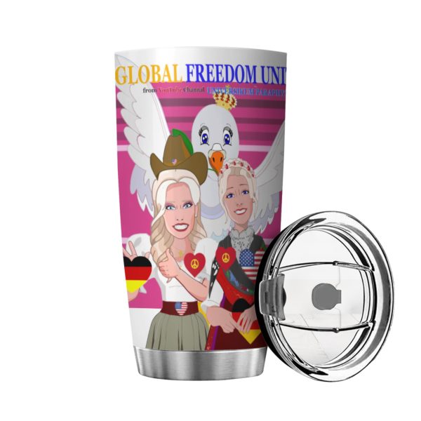 Tumbler Global Freedom United Women Usa & Germany Pink 1 Hot on Sale