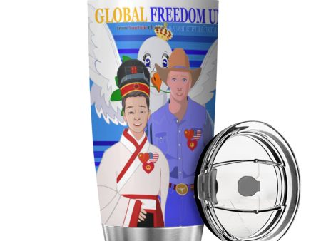 Tumbler Global Freedom United Men Usa & China Deep Blue Sale