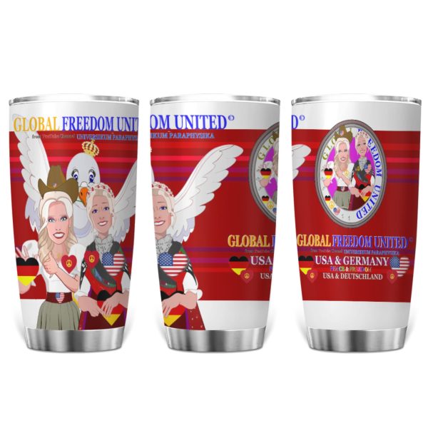 Tumbler Global Freedom United Women Usa & Germany Red Online