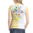 Women´s T-shirt  GLOBAL FREEDOM UNITED© Women French & Germany Yellow on Sale