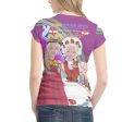 Women´s T-shirt GLOBAL FREEDOM UNITED© Women Croatia & Hungary V1 Lilac Supply