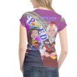 Women´s T-shirt GLOBAL FREEDOM UNITED© Women Croatia & Germany V2 Lilac Discount