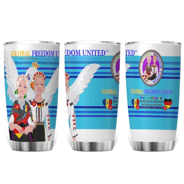 Tumbler Global Freedom United Women Romania & Germany Old Peace Blue Online