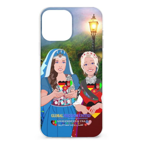 Mobile Phone Case GLOBAL FREEDOM UNITED© Women AFGHANISTAN & USA Cheap