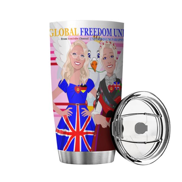 Tumbler Global Freedom United Women England & Germany Old Peace Pink Online Hot Sale