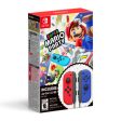 Switch Joy-Con (L R) - Neon Blue   Red Super Mario Party Bundle Cheap