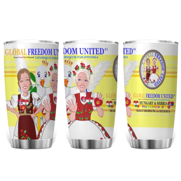 Tumbler Global Freedom United Women Hungary & Serbia Yellow Supply