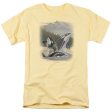 WILDLIFE : BREACHING ORCAS S\S ADULT 100% COTTON 18\1 T-SHIRT BANANA XL Hot on Sale