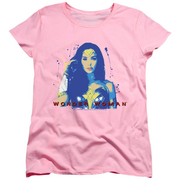 WONDER WOMAN 84 : WONDER GLOW WOMENS SHORT SLEEVE Pink MD Supply