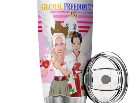 Tumbler Global Freedom United Men Usa & China Pink on Sale