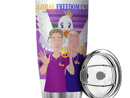 Tumbler Global Freedom United Men Germany & Usa Lilac Online now