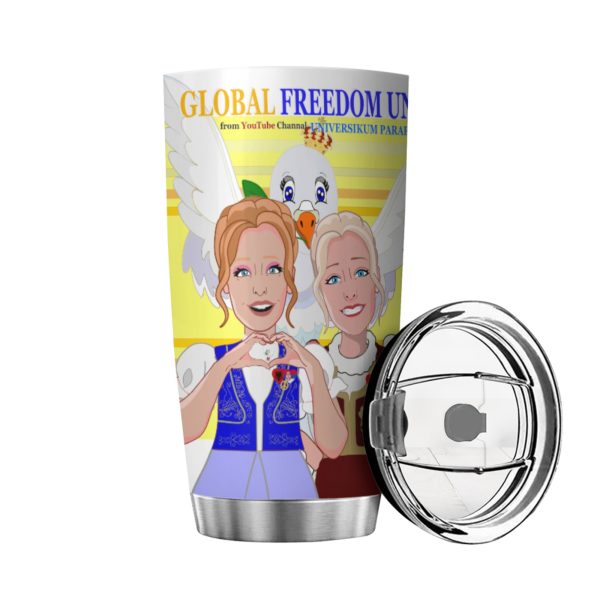 Tumbler Global Freedom United Women Albania & Serbia Old Peace Yellow Online now