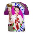 Women´s T-shirt 3 GLOBAL FREEDOM UNITED© Women USA & China  Lilac Discount